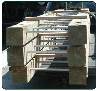 Marine Ladder Rungs for wharves and other industrial uses